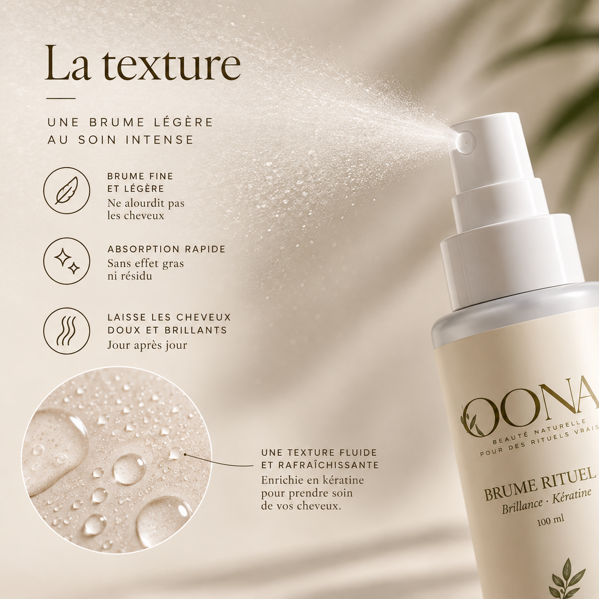 BRUME RITUEL— Brillance & Kératine